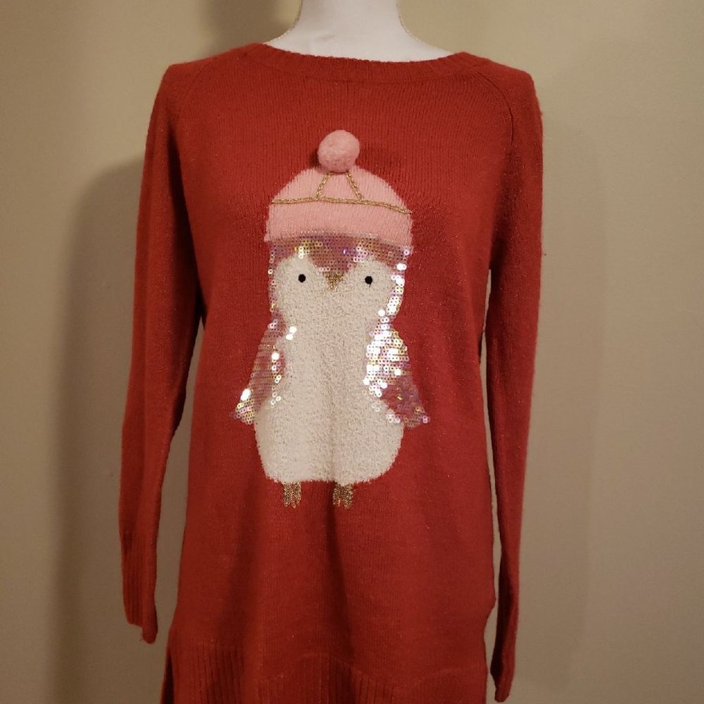 📢 Labor day sale! 🔥 Penguin Tunic Sweater - Size small